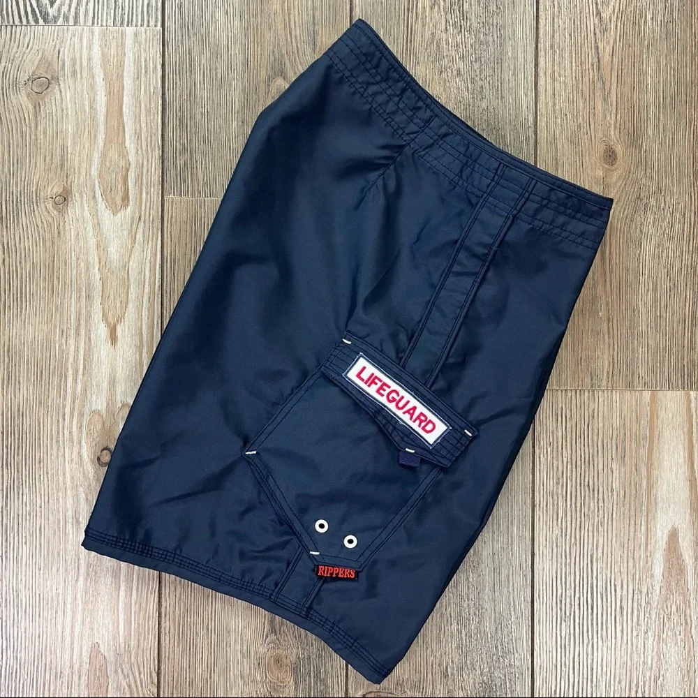 SOLD! Maui Rippers Lifeguard Board Shorts Microfiber - Picture 10 of 10